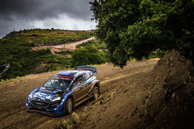 ジョルダン・セルデリディス（フォード・フィエスタWRC）　2021年WRC第9戦ギリシャ