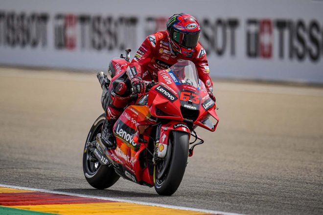2021年MotoGP第13戦アラゴンGP：フランセスコ・バニャイア（ドゥカティ・レノボ・チーム）