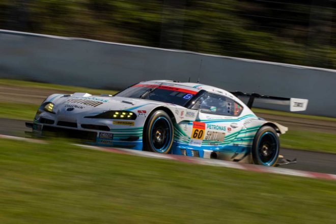 2021スーパーGT第5戦SUGO SYNTIUM LMcorsa GR Supra GT(吉本大樹/河野駿佑)