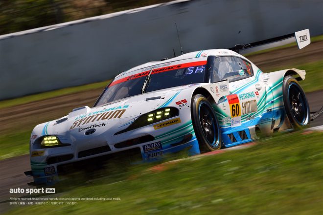 2021スーパーGT第5戦SUGO　SYNTIUM LMcorsa GR Supra GT（吉本大樹／河野駿佑）