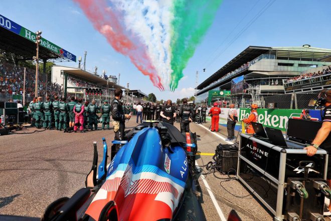 2021年F1第14戦イタリアGP　グリッド