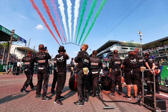 2021年F1第14戦イタリアGP　グリッド