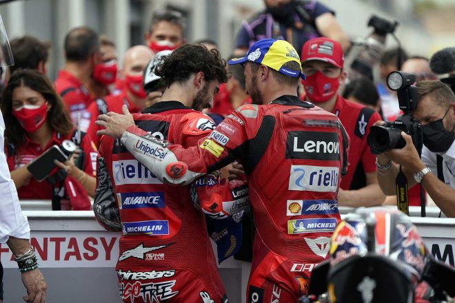 2021年MotoGP第13戦アラゴンGP　フランセスコ・バニャイア（ドゥカティ・レノボ・チーム）