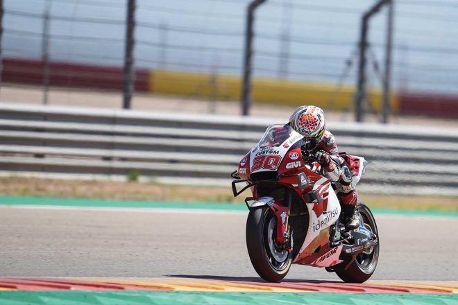 2021年MotoGP第13戦アラゴンGP　中上貴晶（LCRホンダ・イデミツ）