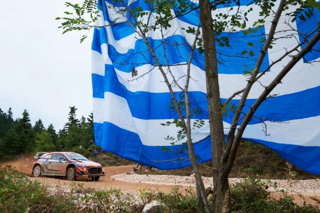 オット・タナク（ヒュンダイi20クーペWRC）　2021年WRC第9戦ギリシャ