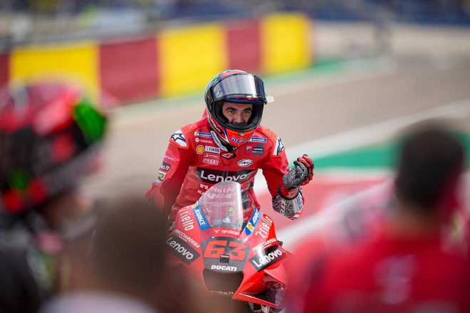 2021年MotoGP第13戦アラゴンGP　フランセスコ・バニャイア（ドゥカティ・レノボ・チーム）