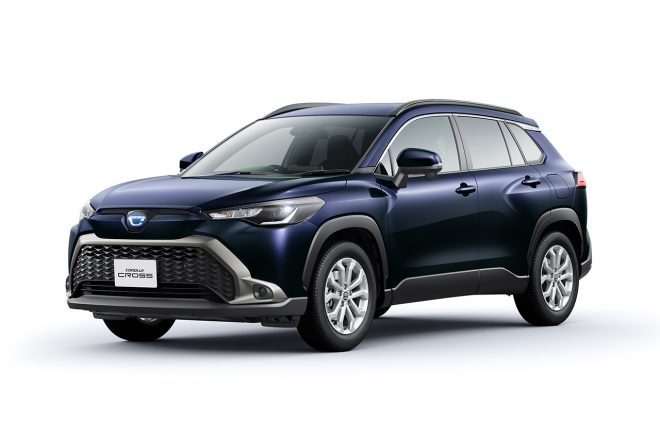 トヨタ・カローラ クロス“S”：ハイブリッド車・2WD／スパークリングブラックパールクリスタルシャイン