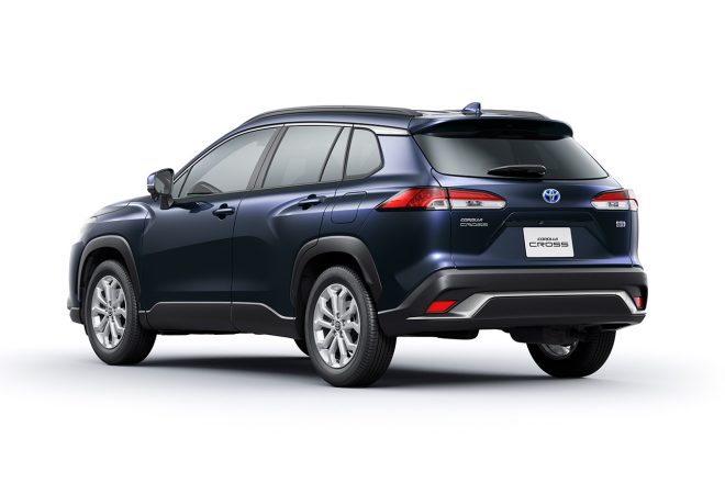 トヨタ・カローラ クロス“S”：ハイブリッド車・2WD／スパークリングブラックパールクリスタルシャイン