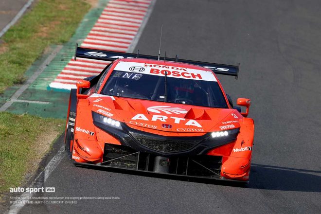 2021スーパーGT第5戦SUGO ARTA NSX-GT(野尻智紀/福住仁嶺)