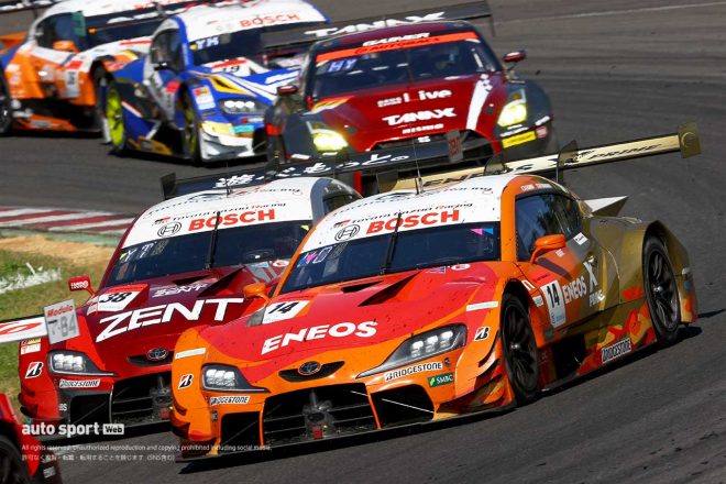 2021スーパーGT第5戦SUGO　ENEOS X PRIME GR Supra／ZENT CERUMO GR Supra