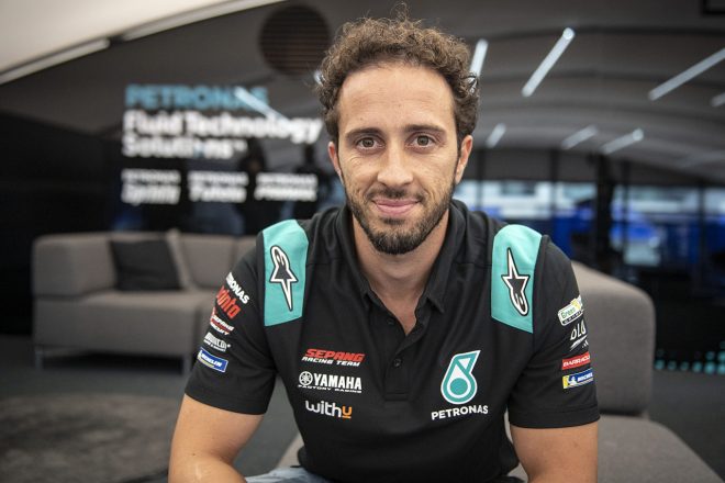 2021MotoGP：ペトロナス・ヤマハSRTに加入したアンドレア・ドヴィツィオーゾ