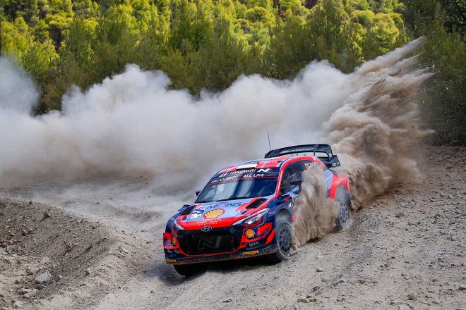 タナクは3位に入った第6戦サファリ・ラリー・ケニア以来の表彰台。3つのステージウインも記録したが、今回のロバンペラの速さの前ではどうにもならなかった。