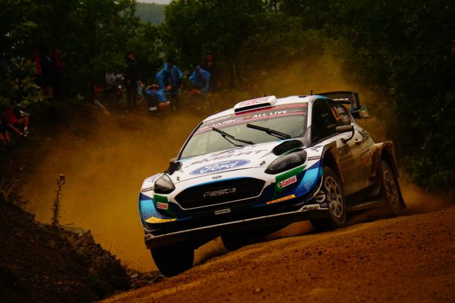 ガス・グリーンスミス(フォード・フィエスタWRC) 2021年WRC第9戦ギリシャ