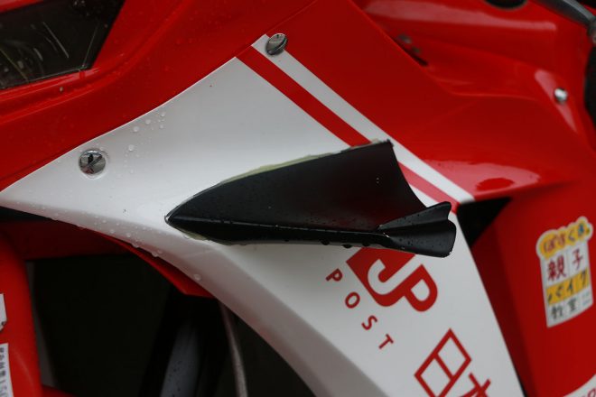 ホンダCBR600RRのウイングレット