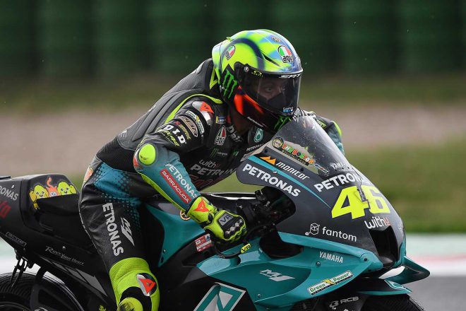 2021年MotoGP第14戦サンマリノGP　バレンティーノ・ロッシ（ペトロナス・ヤマハSRT）
