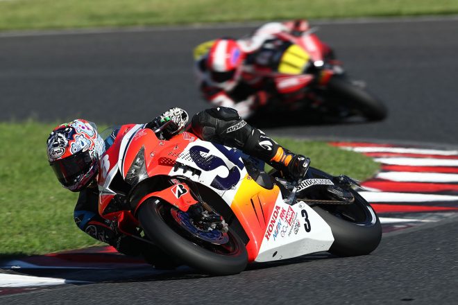 濱原颯道（Honda Dream RT 桜井ホンダ）／2021年全日本ロード第7戦オートポリス JSB1000 レース1