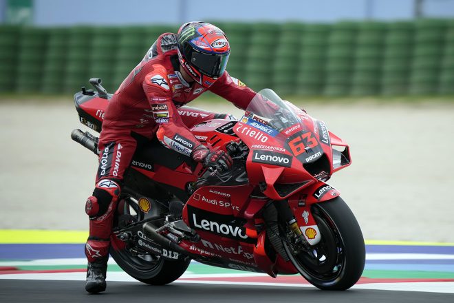 2021年MotoGP第14戦サンマリノGP：フランセスコ・バニャイア（ドゥカティ・レノボ・チーム）