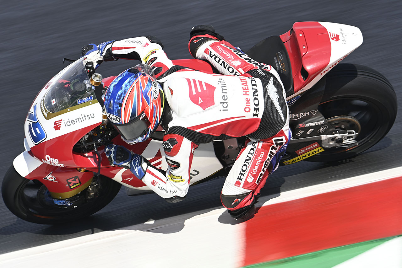 2021年MotoGP第14戦サンマリノGP Moto2クラス：小椋藍（IDEMITSU Honda Team Asia）