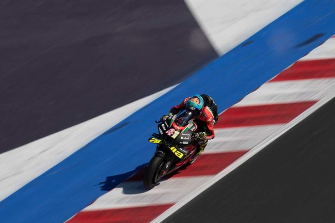2021年MotoGP第14戦サンマリノGP　アレイシ・エスパルガロ（アプリリア・レーシング・チーム・グレシーニ）