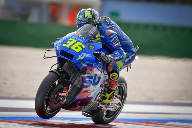 2021年MotoGP第14戦サンマリノGP　ジョアン・ミル（チーム・スズキ・エクスター）