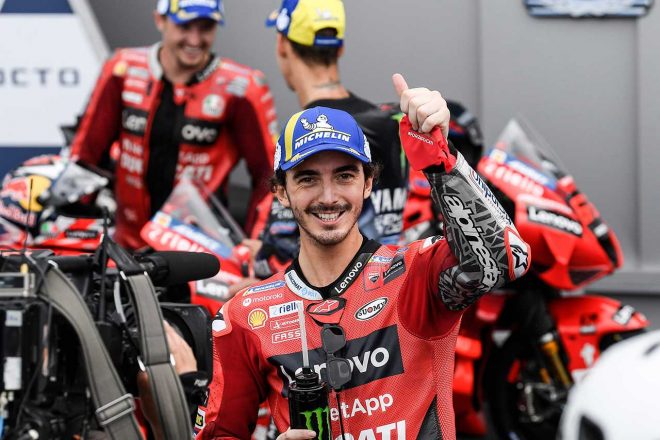 2021年MotoGP第14戦サンマリノGP　フランセスコ・バニャイア（ドゥカティ・レノボ・チーム）