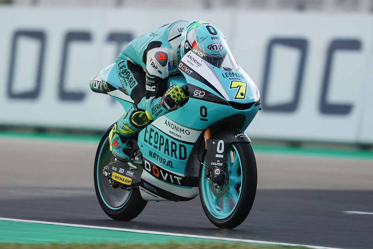 2021年MotoGP第14戦サンマリノGP Moto3クラス：デニス・フォッジア（Leopard Racing）