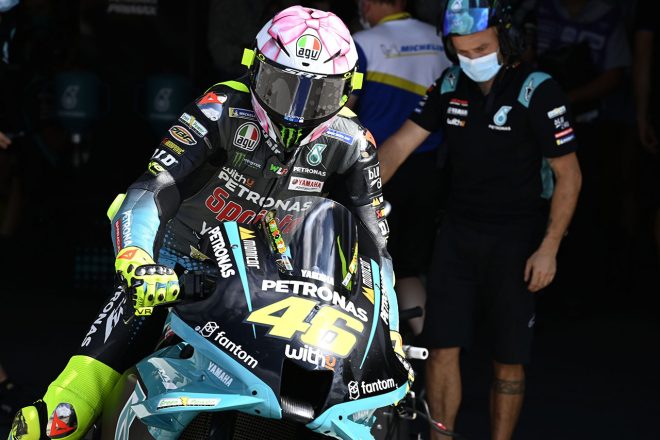 2021年MotoGP第14戦サンマリノGP：バレンティーノ・ロッシ（ペトロナス・ヤマハSRT）
