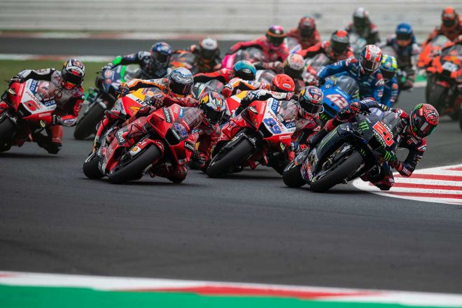 2021年MotoGP第14戦サンマリノGP ファビオ・クアルタラロ(モンスターエナジー・ヤマハMotoGP)