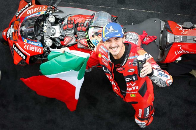 2021年MotoGP第14戦サンマリノGP　フランセスコ・バニャイア（ドゥカティ・レノボ・チーム）