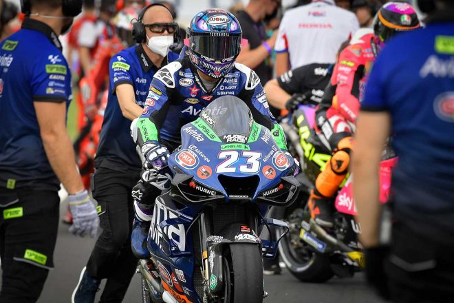 2021年MotoGP第14戦サンマリノGP　エネア・バスティアニーニ（エスポンソラーマ・レーシング）