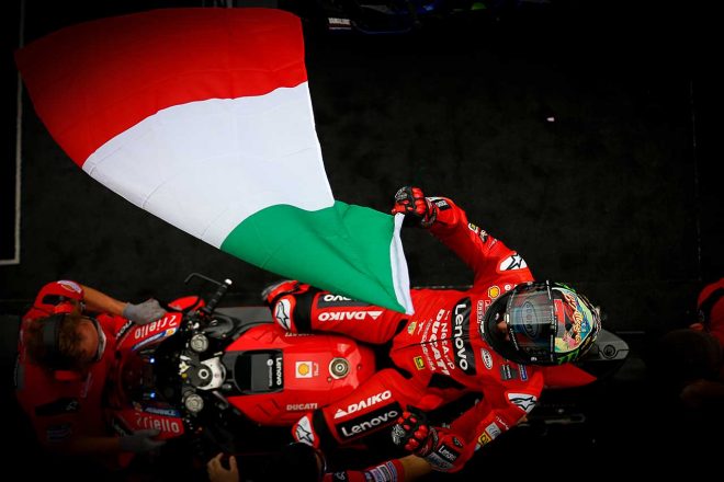2021年MotoGP第14戦サンマリノGP フランセスコ・バニャイア(ドゥカティ・レノボ・チーム)