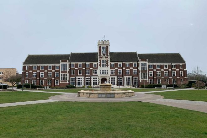 卒業したラフバラ大学