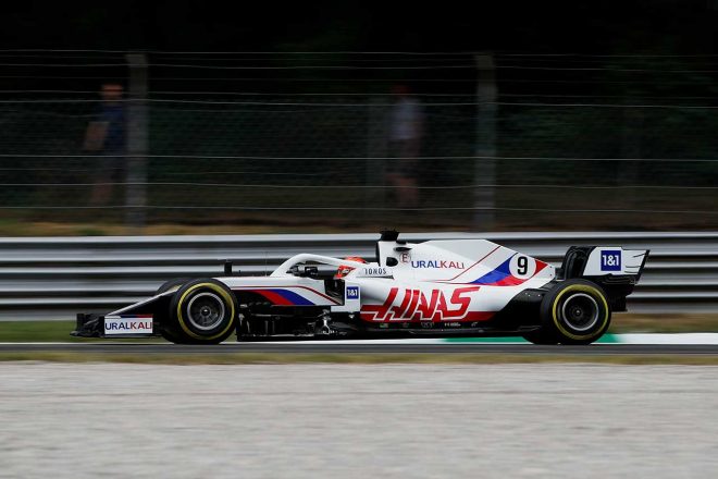 2021年F1第14戦イタリアGP　ニキータ・マゼピン（ハース）