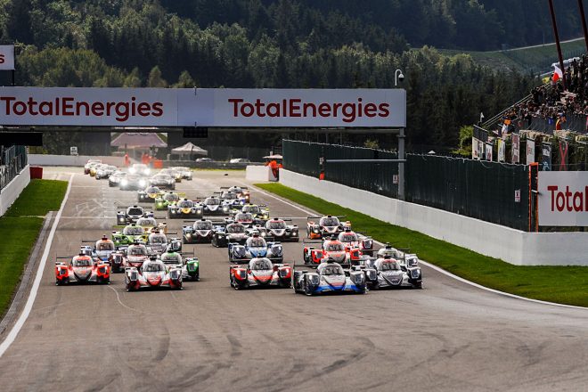 2021年ELMS第5戦スパ・フランコルシャンのスタートシーン