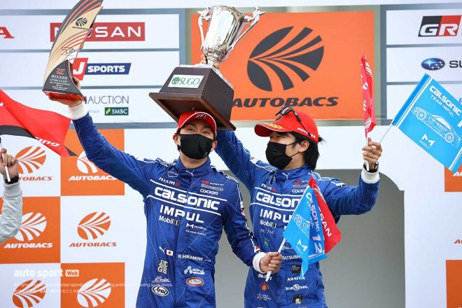 2021スーパーGT第5戦SUGO　平峰一貴／松下信治（カルソニック IMPUL GT-R）