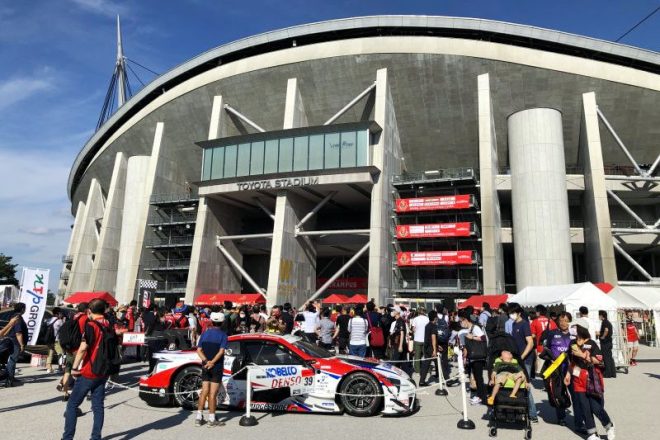 2020年に開催された第8回モータースポーツフェスタの様子