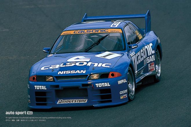 1994年のJGTC（全日本GT選手権）のチャンピオンは、ブリヂストンPOTENZAを履くカルソニック・スカイライン・影山正彦選手だった。