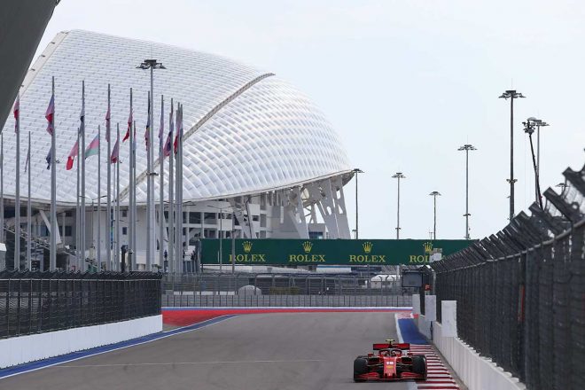 2020年F1ロシアGP　シャルル・ルクレール（フェラーリ）