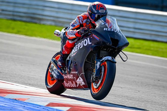 MotoGPミサノ公式テスト1日目　マルク・マルケス（レプソル・ホンダ・チーム）