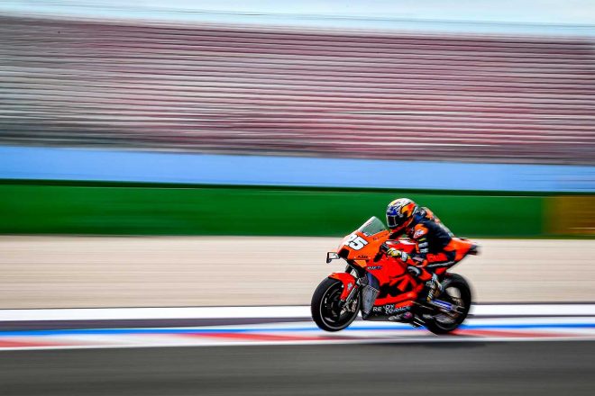 MotoGPミサノ公式テスト2日目　ラウル・フェルナンデス（テック3KTMファクトリー・レーシング）