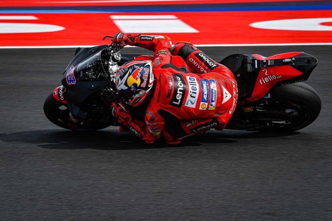 MotoGPミサノ公式テスト2日目　ジャック・ミラー（ドゥカティ・レノボ・チーム）