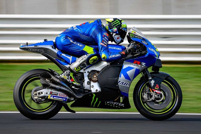 MotoGPミサノ公式テスト2日目　ジョアン・ミル（チーム・スズキ・エクスター）