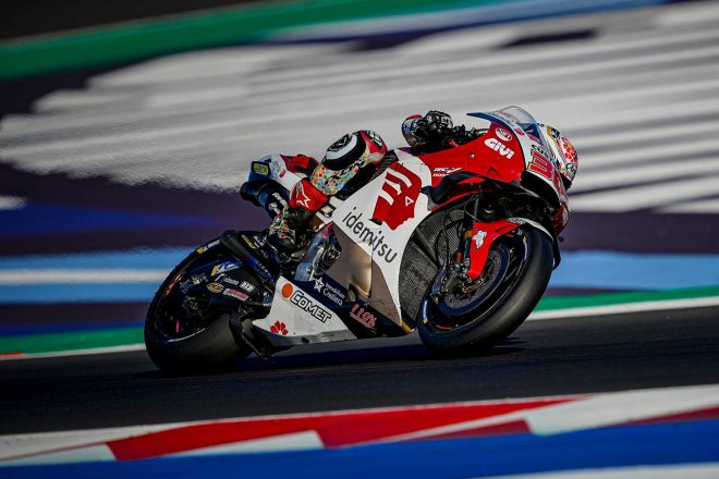 2021年MotoGPミサノ公式テスト　中上貴晶（LCRホンダ・イデミツ）