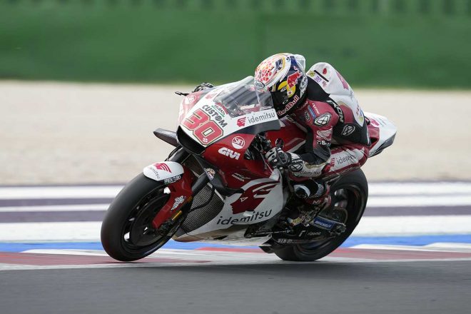 2021年MotoGPミサノ公式テスト　中上貴晶（LCRホンダ・イデミツ）