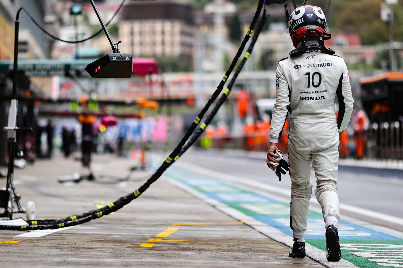 2021年F1第15戦ロシアGP　ピエール・ガスリー（アルファタウリ・ホンダ）