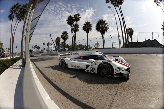 シリーズ撤退まで残り1戦となったマツダ・モータースポーツの55号車マツダRT24-P