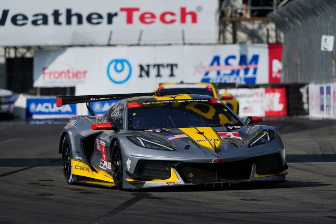 前戦ラグナ・セカからの連勝を果たした4号車シボレー・コルベットC8.R