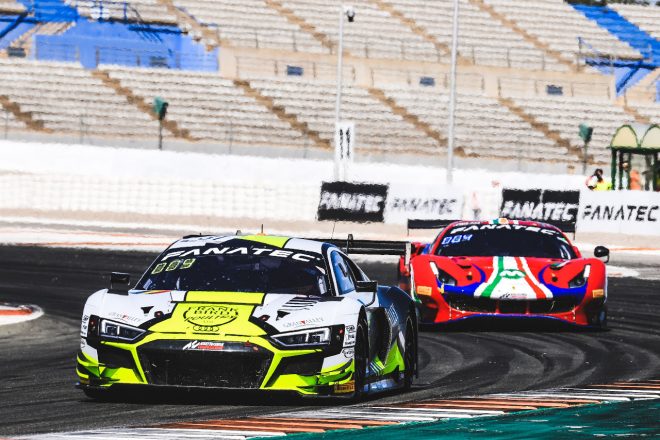 富田竜一郎／フランク・バード組31号車アウディR8 LMS（チームWRT）