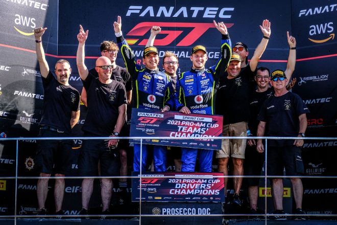 プロ・アマクラスのタイトルを獲得したバーウェル・モータースポーツ