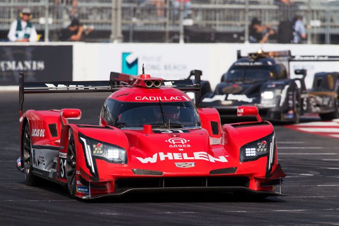 キャデラックの現行DPiマシンであるDPi-V.Rは、ダラーラLMP2シャシーがベースとなっている